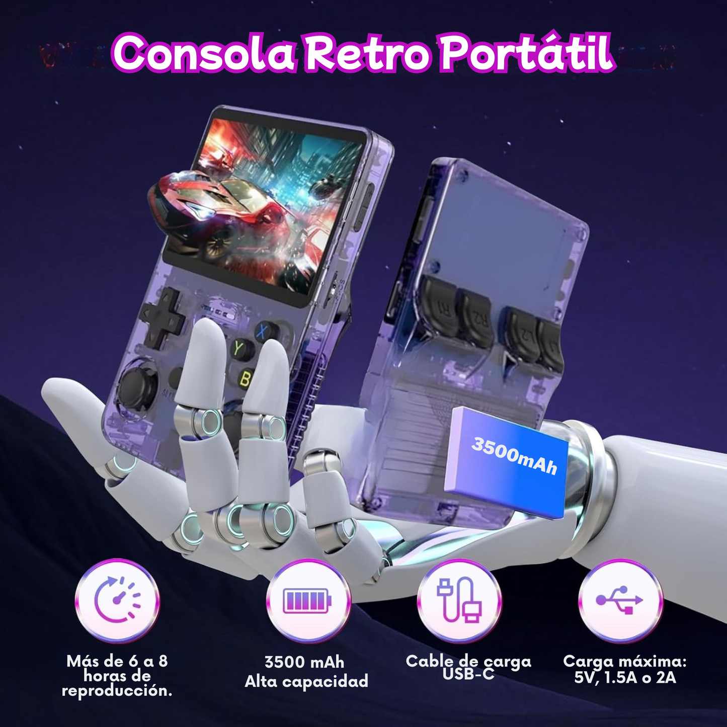 Consola Retro Portátil