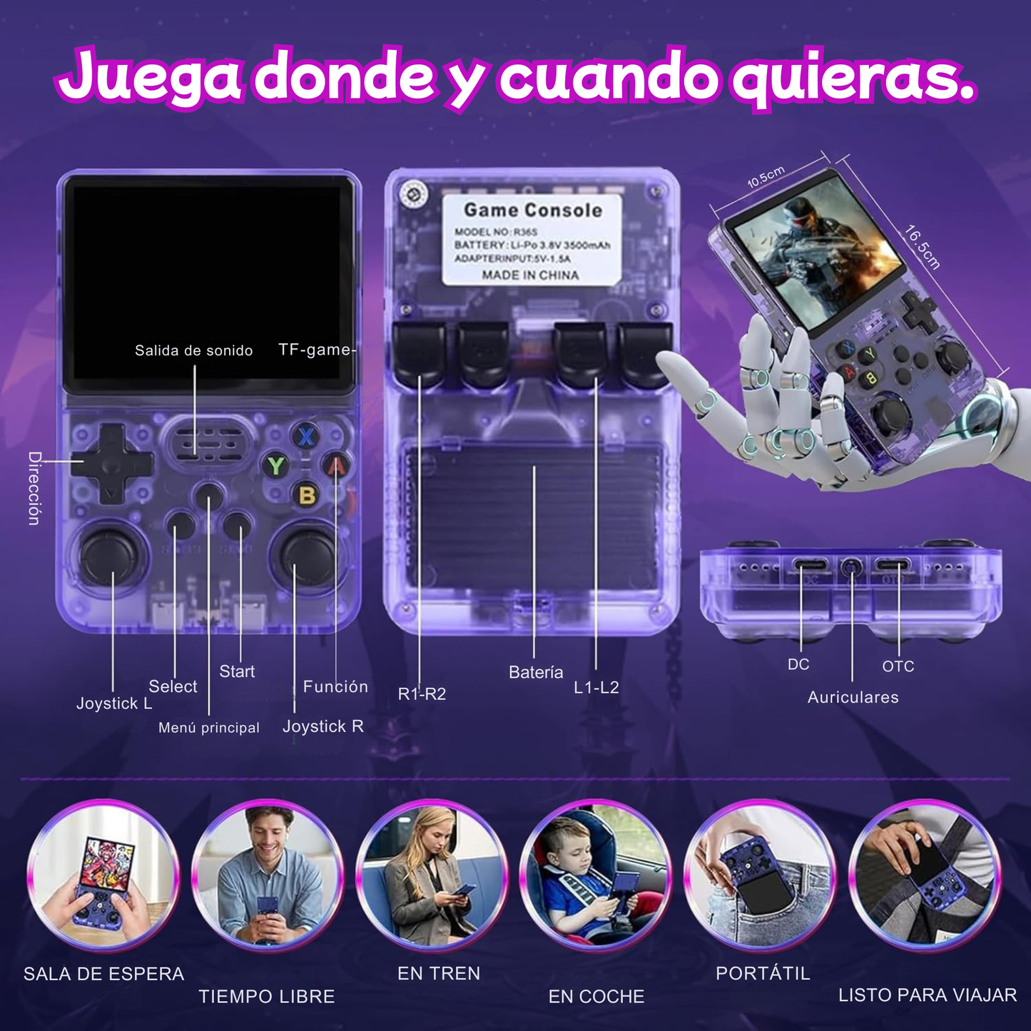 Consola Retro Portátil